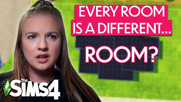 This is the MOST confusing Sims 4 Build Challenge... | Every Room is a Different... Room?
