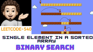 Single Element in a Sorted Array | Amazon | Microsoft | Leetcode 540