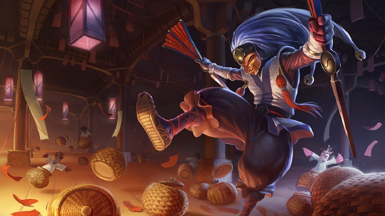 Skin Shaco Masqué - League of Legends - YouTube
