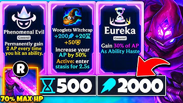 2000 AP + 500 Haste Malzahar = 70% Max Health Damage Ult & Voidling Army