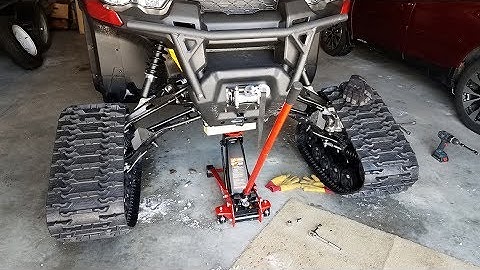 How to Install Apache 360 tracks on 2018 Can Am Defender