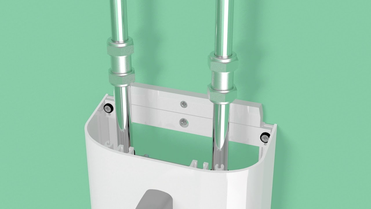 Pipe Cover Installation Horne Shower Panels YouTube