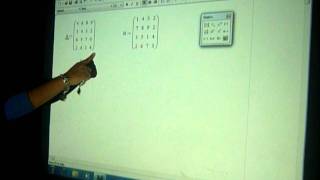 Matrices con MathCad