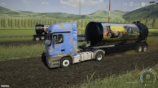 Farming Simulator 2019 mods MERCEDES ACTROS MP3