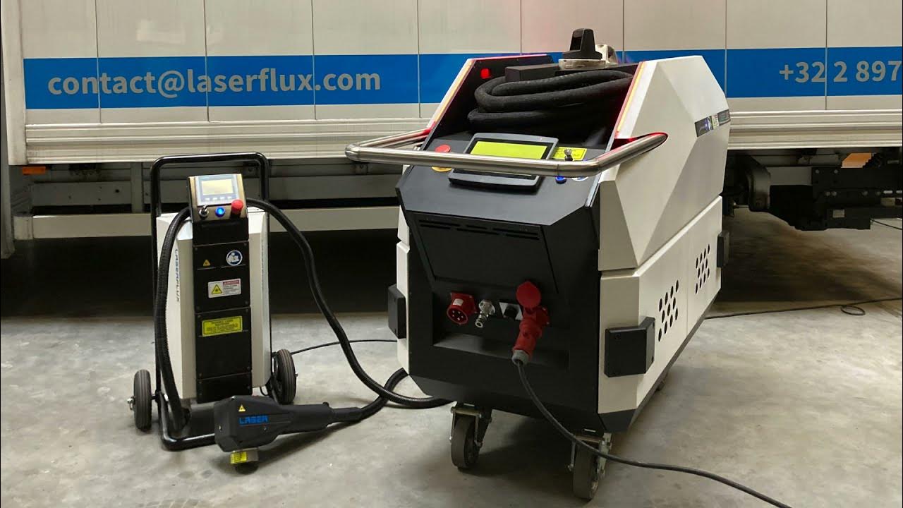 Renting a laser cleaning machine - Laserflux