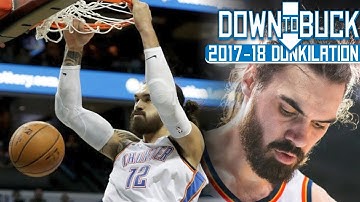 Steven Adams All 149 Dunks Full Highlights (2017-18 Season Dunkilation)