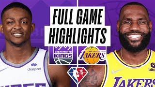 KINGS at LAKERS, NBA PRESEASON FULL GAME HIGHLIGHTS