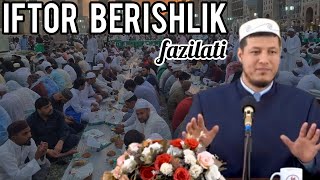 : Abdulaziz Domla - Iftor berishlik fazilati