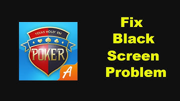 ✅How to Fix RallyAces Poker App Black Screen Error problem on Android ✅