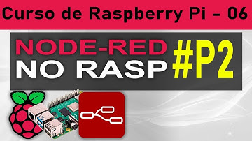 Controlando um LED na GPIO do Raspberry com Node-Red #P2 - Curso de Raspberry pi - Aula 06