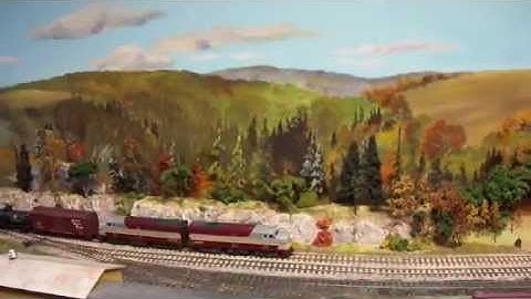 Dave Primeau: Part 5 of 6: Scenery, Backdrops, Staging and Double Slip.