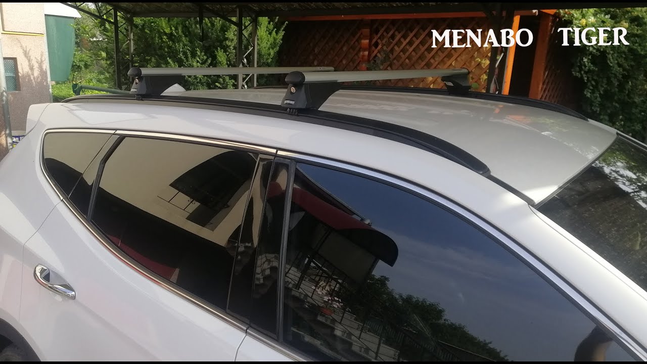 MENABO TIGER WingCarrier Roof rack bar with flush (integrated) railing
