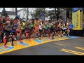 2021 boston marathon livestream 4 km mark ashlandhopkington line