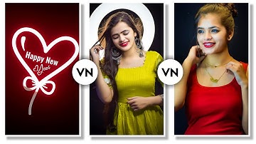 Happy New Year 2022 Video Editing | Happy New Year Video Editing | Vn Video Editor | Happy New Year