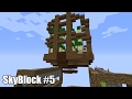 SkyBlock #5: Ферма Кактусов и Интерьер Модерн Дома!