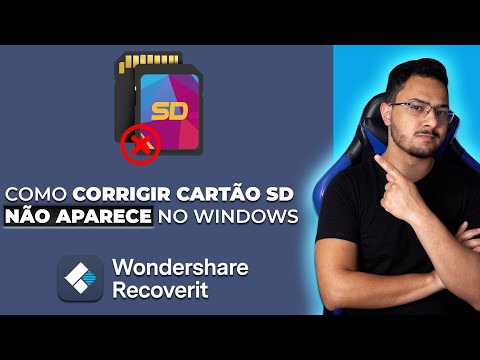 Vídeo: Como faço para que meu cartão micro SD seja lido no meu laptop?