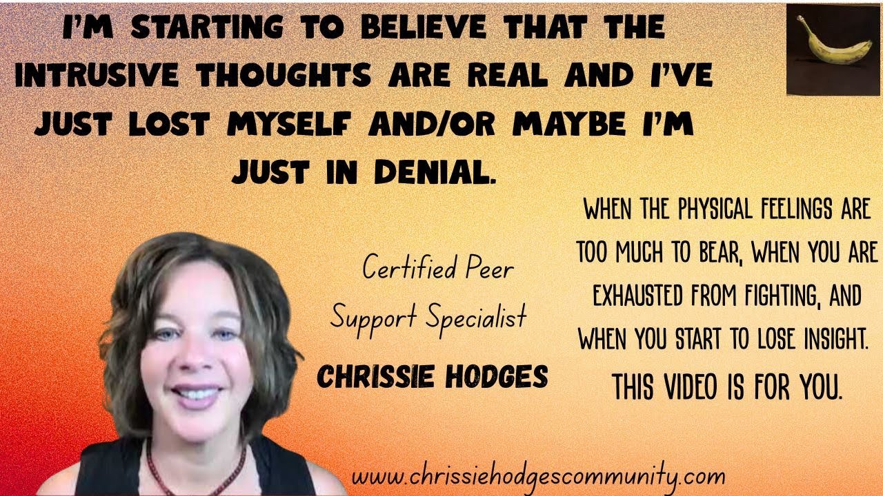 When You Start Believing the Intrusive Thoughts Are Real