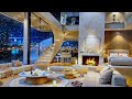 🔥Cracking Fireplace With Warm Piano Music For Work And Relaxation❄️