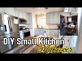 DIY SMALL KITCHEN MAKEOVER ON A BUDGET