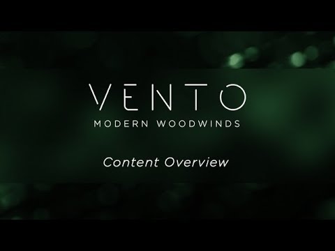 Heavyocity - VENTO: Modern Woodwinds - Content Overview