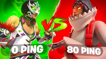 I Hosted a 0 PING PLAYERS vs HIGH PING PLAYERS 1v1 Tournament for $100...