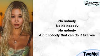 Dayoung BODY Lyrics 