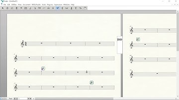 Finale Notation Software; How To Add Rehearsal Markings