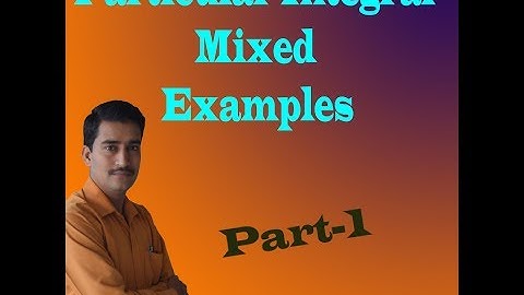 Advanced calculus & numerical methods particular integral mixed examples PART-1