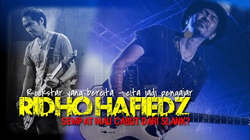 Ridho Slank Sempat Mau Cabut Dari Slank? | Biografi #rock  #gitaris #90an