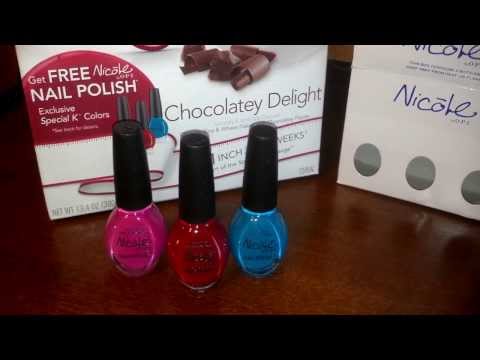 Kelloggs rewards – free OPI nail polishes 11/7