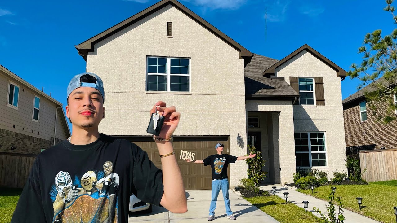I GOT A BRAND NEW HOUSE IN TEXAS AT 21!!! ($500k House tour)