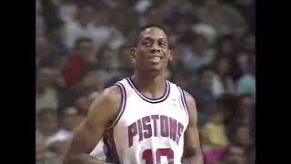 Dennis Rodman Super Odd Night vs. Spurs (Vinnie Johnson's Return