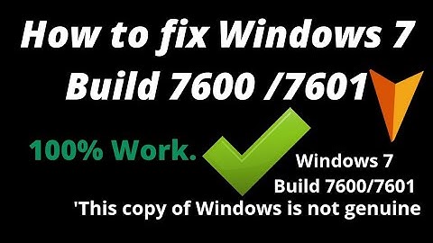 How to Fix windows is not genuine | this copy is not genuine