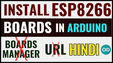 How to Install ESP8266 Boards in Arduino IDE without Internet | HINDI | हिन्दी | OFFLINE 🔥🔥