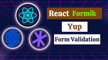 Formik with Yup Form Validation  | React Form Validation