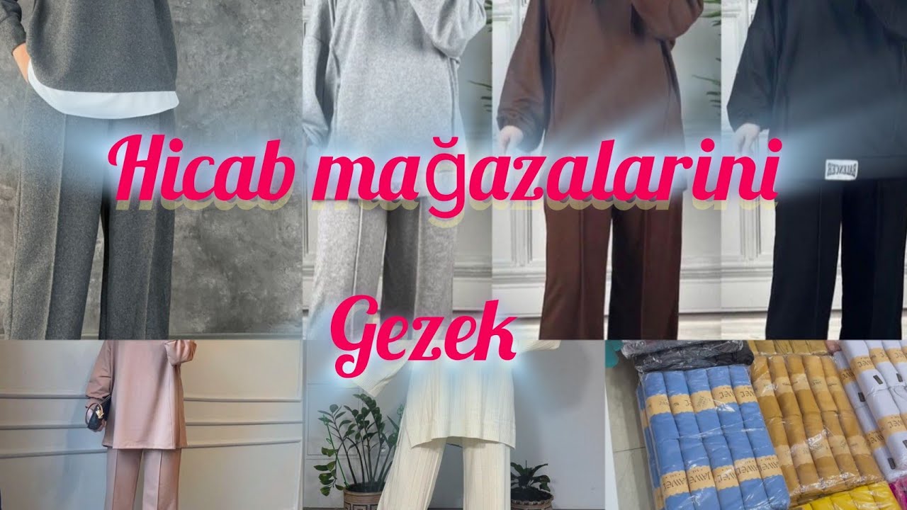 🛑NİYE HİCAB GEYİMLERİ BAHADİR 🤔MAGAZALARİ GEZEK🫰AXŞAM MENUSU 🍲#vlog # ...