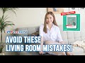 Avoid These 6 Mistakes to Transform your Living Room | MF Home TV