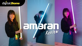 Aputure Amaran PT4c RGB LED Pixel Tube Light ใช้งานผ่านแอพลิเคชัน สีตรงปก! ชอบมากกกก