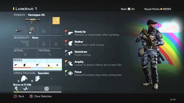 COD Ghosts: "Best Class Setups + "Best Specialist  Setup"