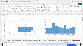 Discover the measure of position in Excel