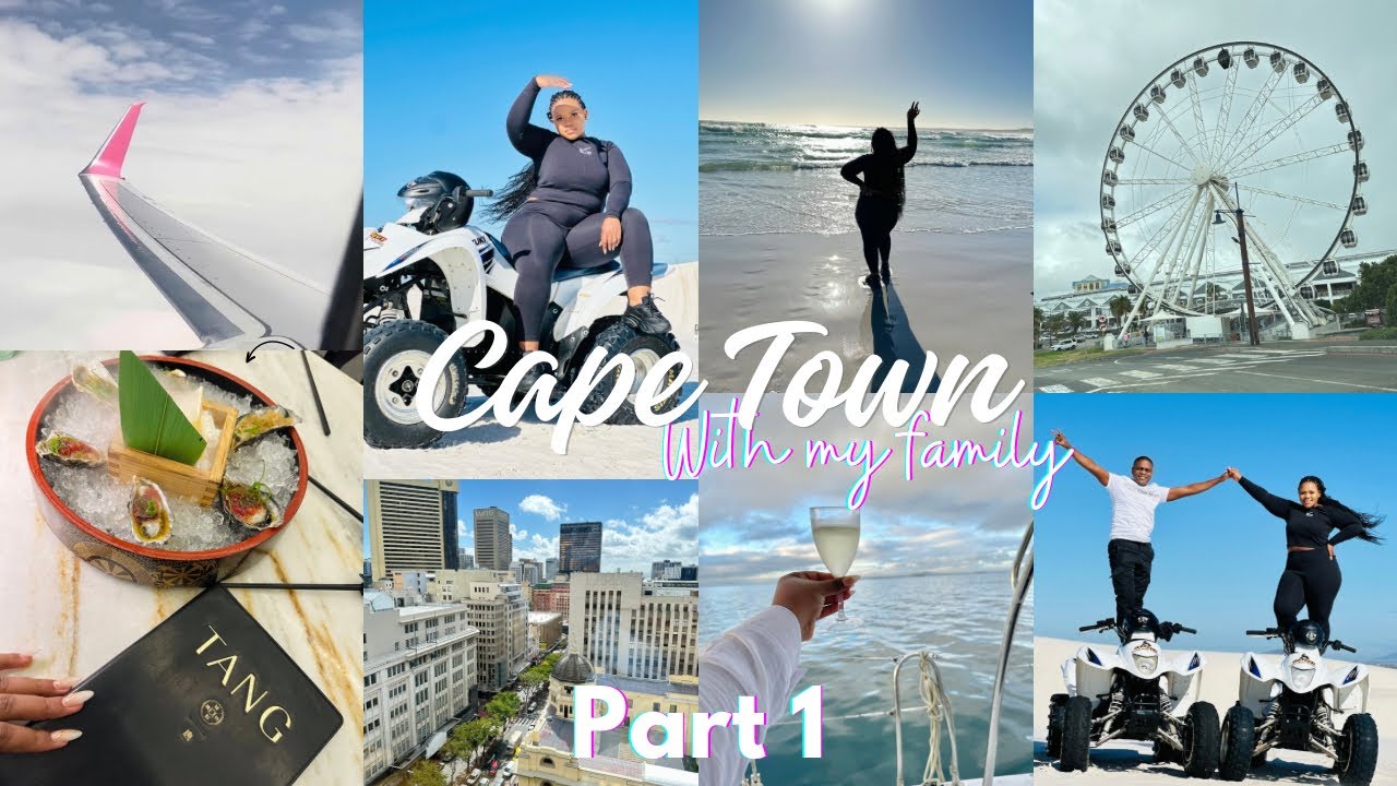 TRAVEL  VLOG: Let’s Go To Cape Town | Family Vacation Part 1 | South African YouTuber