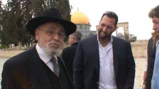 Rabbi Moshe Dovid Tendler on the Temple Mount Rabbi Moshe Dovid Tendler on the Temple Mount