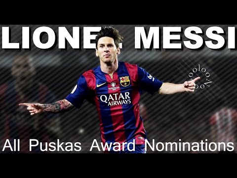 Lionel Messi ● All Puskas Award Nominations - Goals ᴴᴰ