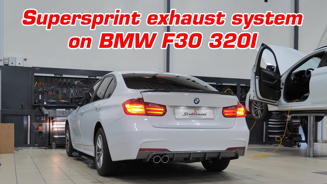 BMW F30 320I with Supersprint exhaust system, Offizielle Supersprint Videos