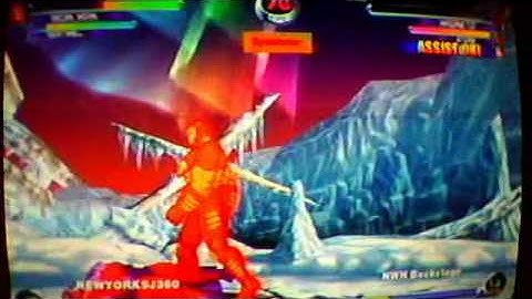 MvC2 (360) Online Player Match 186- JOSH360(Combofiend) vs NWH Backstage(MSP)