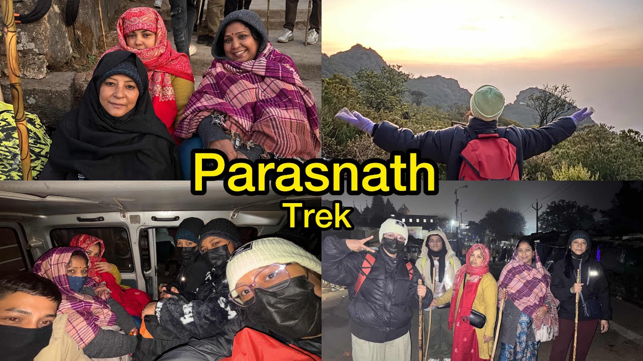 Parasnath mai Lea shortcut, fass hai hum sabhi!! 😰⛰️ 