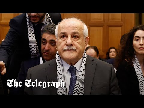Palestinian envoy breaks down in tears at UN court