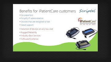 Scriptel Signature Pads in iPatientCare Electronic Health Record (EHR) and Practice Management (PM)