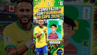 Como fazer sua figurinha da copa do mundo 2026 #copa2026 https://canva.link/iuz7xpb64q50efg