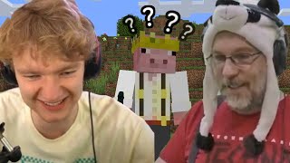 Tommy Plays Minecraft with Technoblade&#39;s Dad